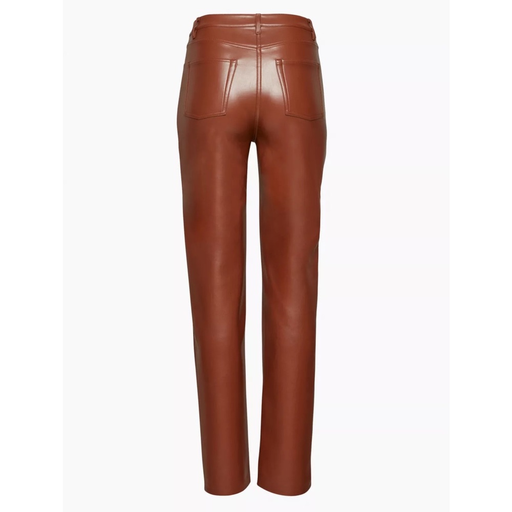 Aritzia Wilfred Melina Pants Cognac - Picture 2 of 6